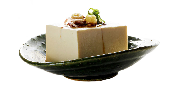 伝統的な豆腐及びフランス産大豆